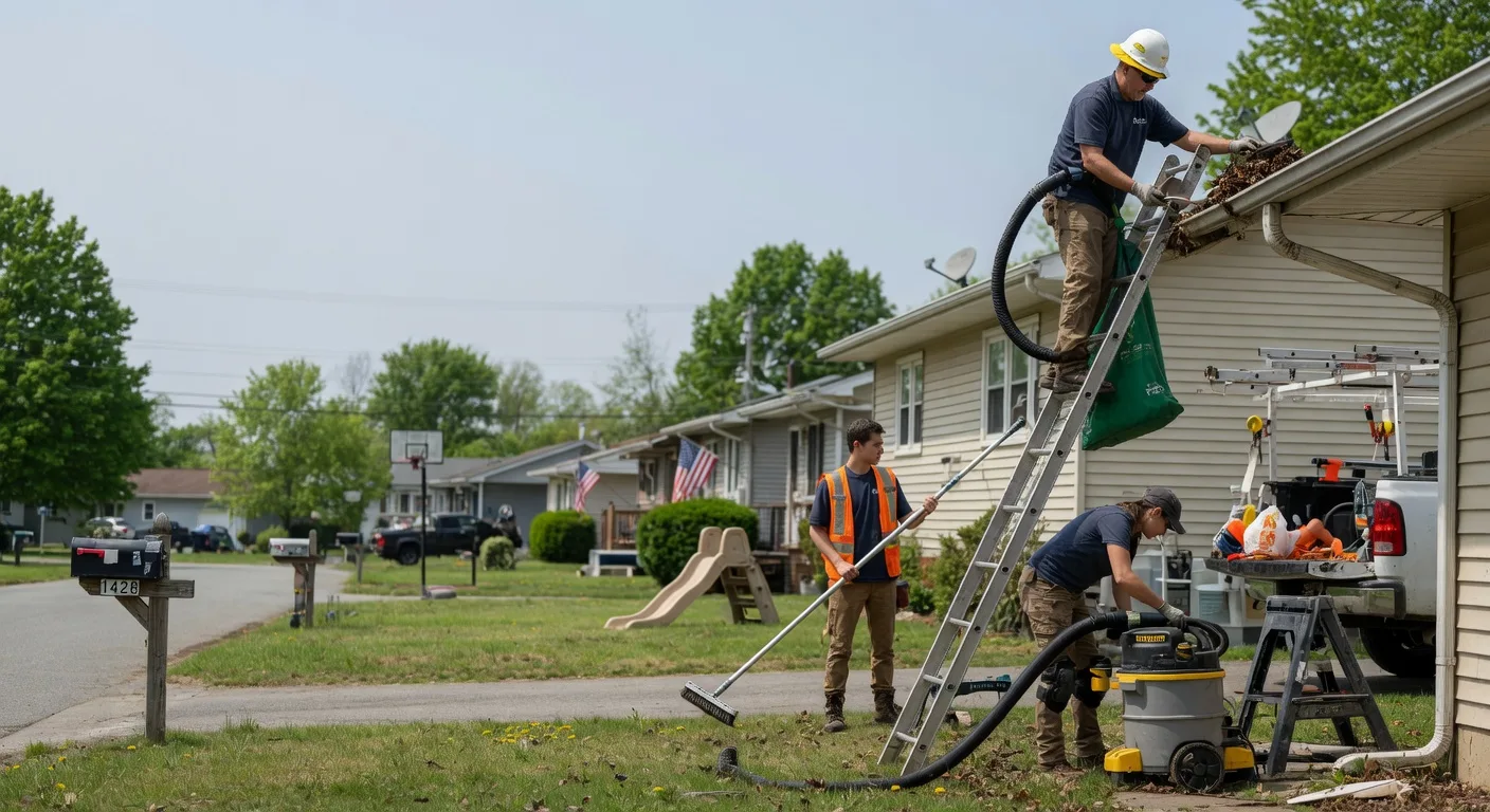 Gutter Installation in Jeffersonville, KY near me